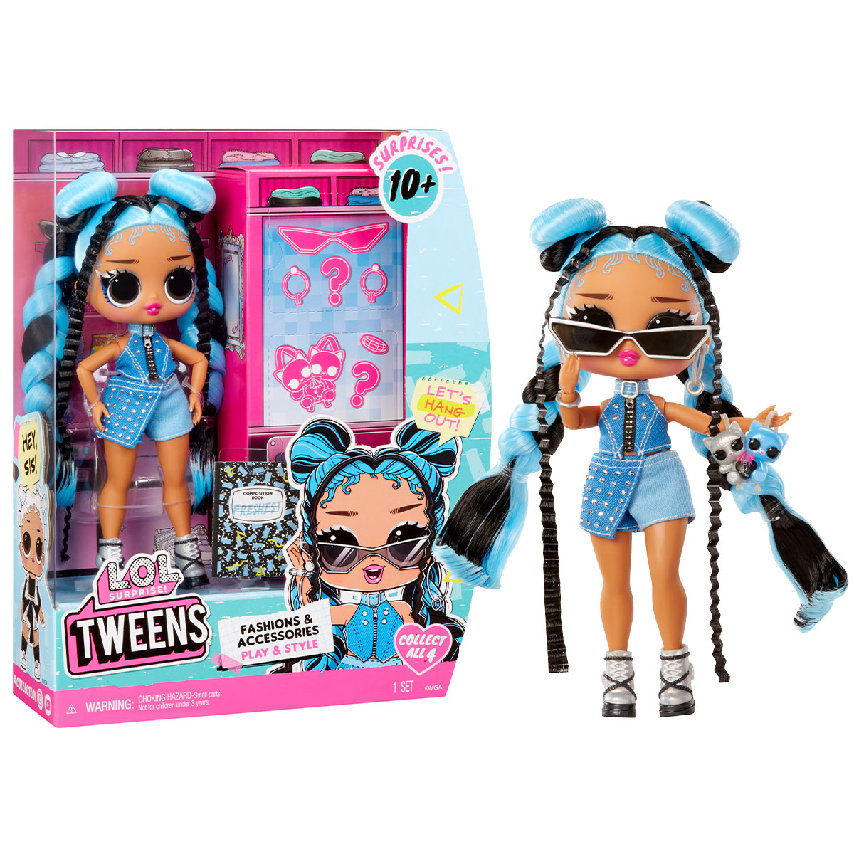 ゆ*う様 エルシャドール・アプカローネ & レヴシャドール・フュージョンセット Игровой набор с куклой L.O.L. Surprise! серии Tweens Core