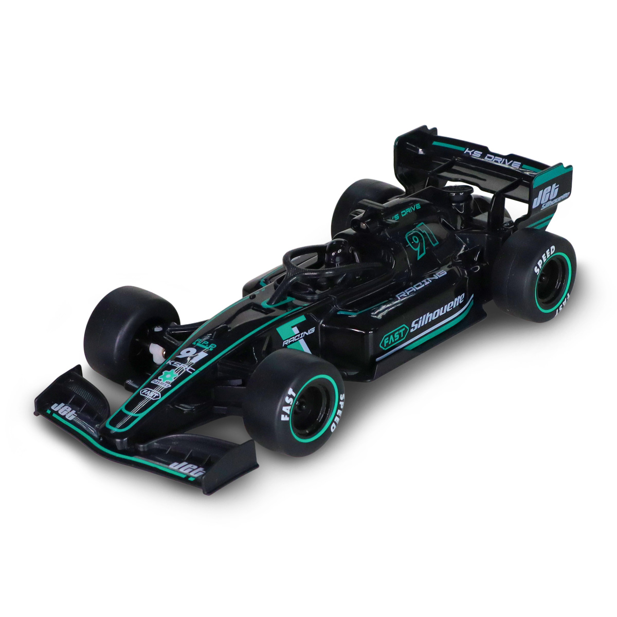 Answer4 　　rs Автомобіль Spray Car на р/к – Racing (чорний, 1:20, вихлопна