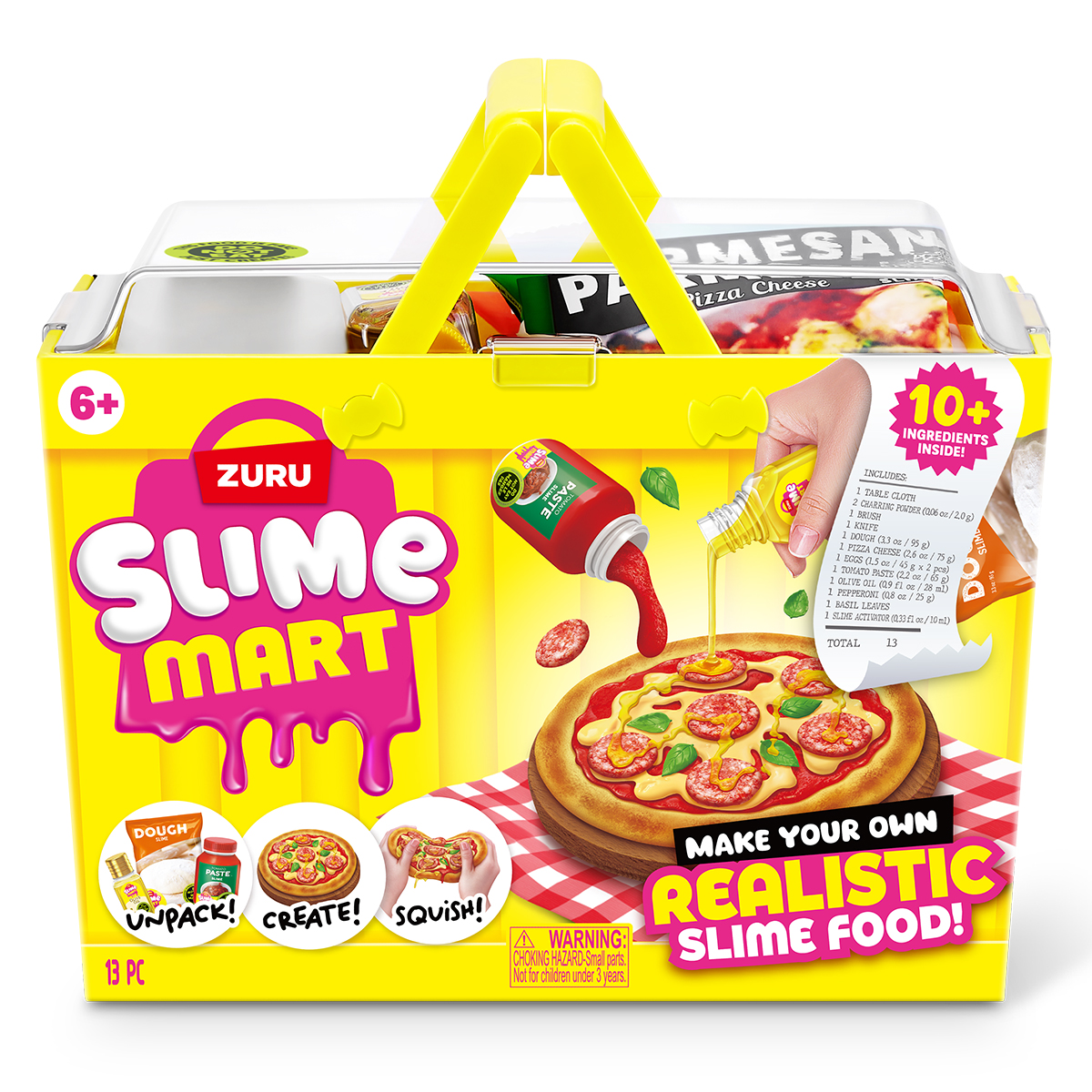 Ігровий набір зі слаймами Slime Mart серії Shopping Basket