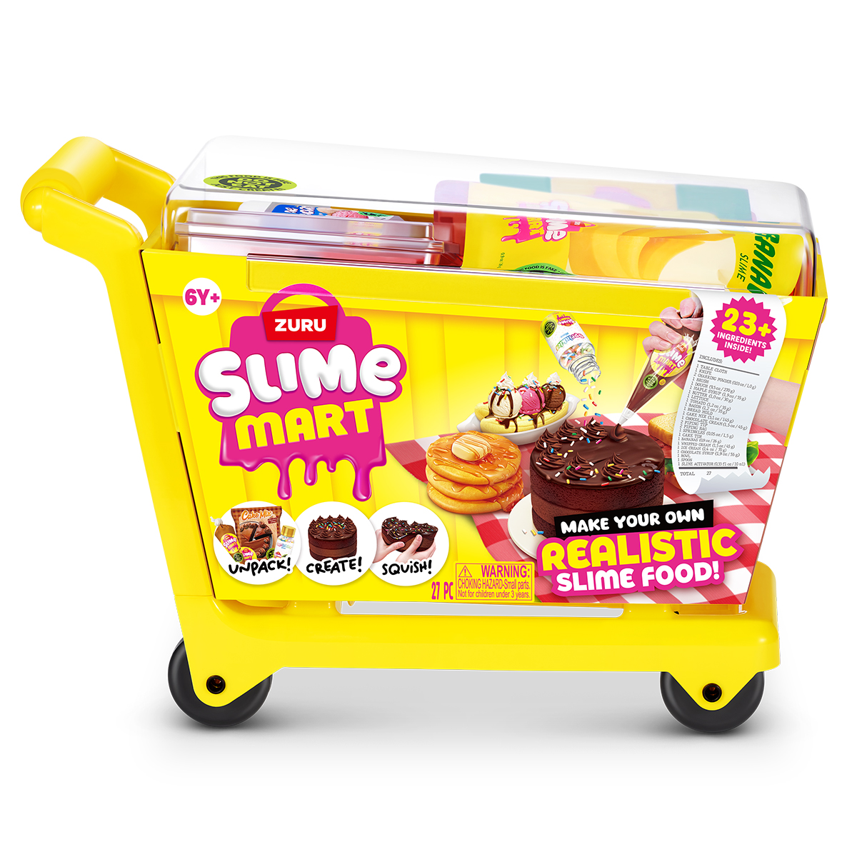 Ігровий набір зі слаймами Slime Mart серії Shopping Cart