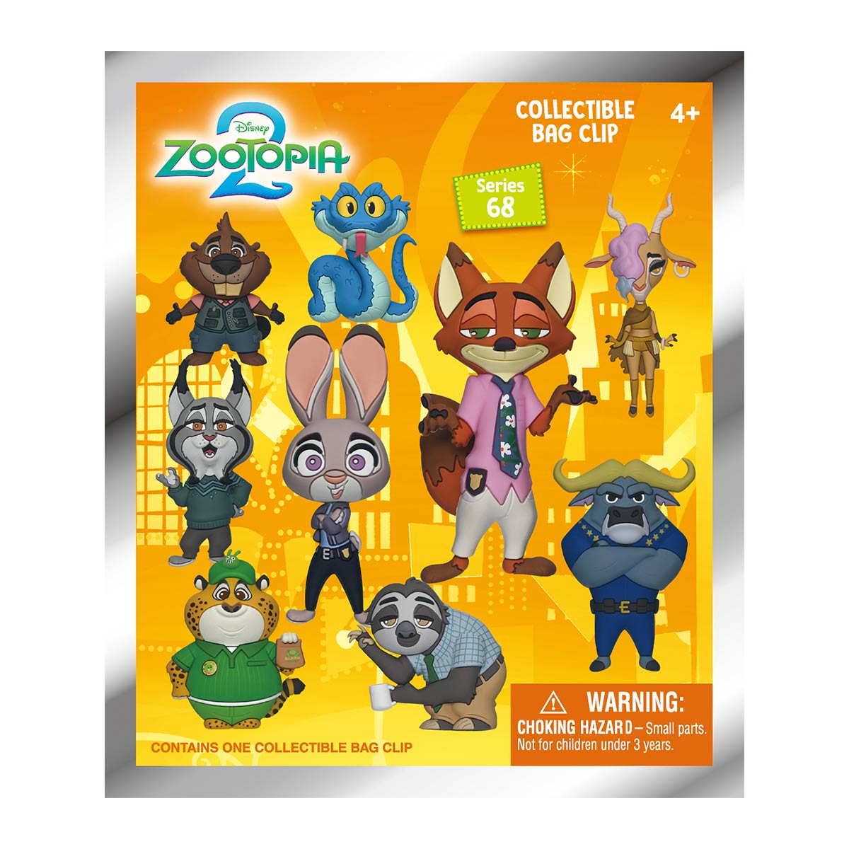 Игровая фигурка на клипсе Monogram серии Зверополис 2 S68 за