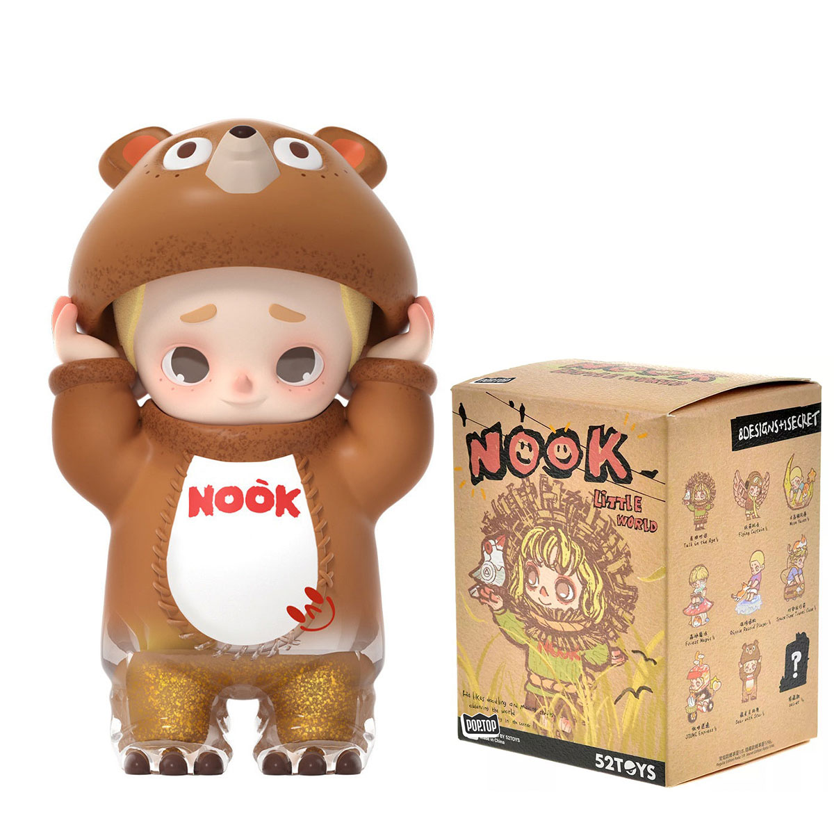 Коллекционная фигурка POP TOP 52Toys серии NOOK - Маленький мир за