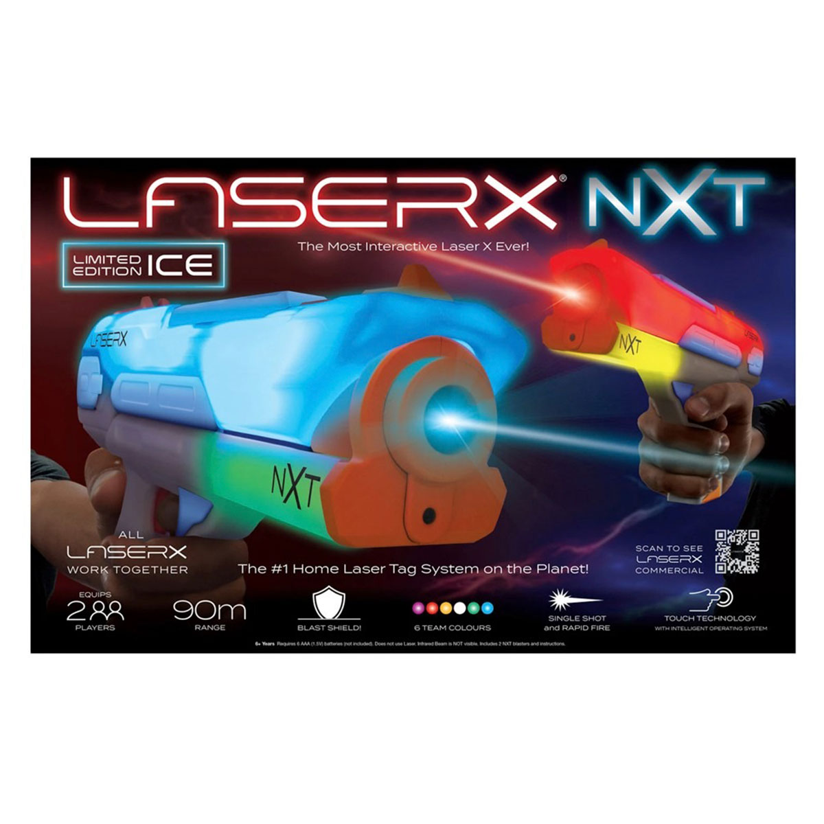 Игровой набор для лазерных боев - Laser X NXT для двух игроков за