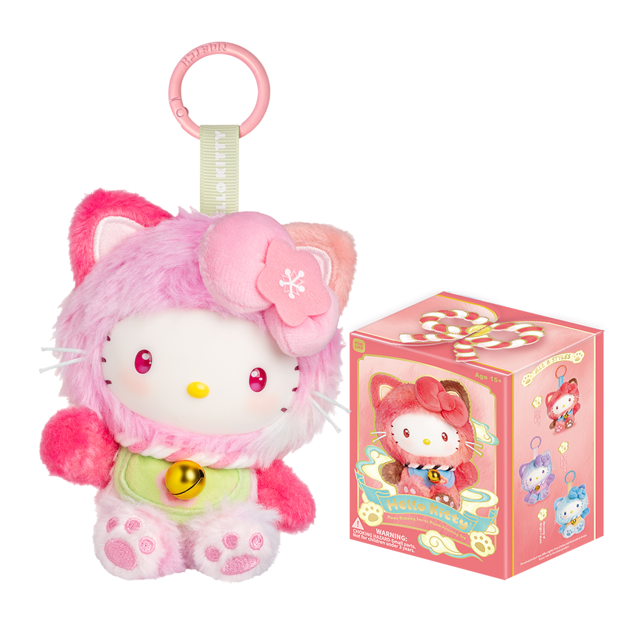 kitty様用 Мягкая игрушка-сюрприз на клипсе Pop Top Hello Kitty – Сказочные