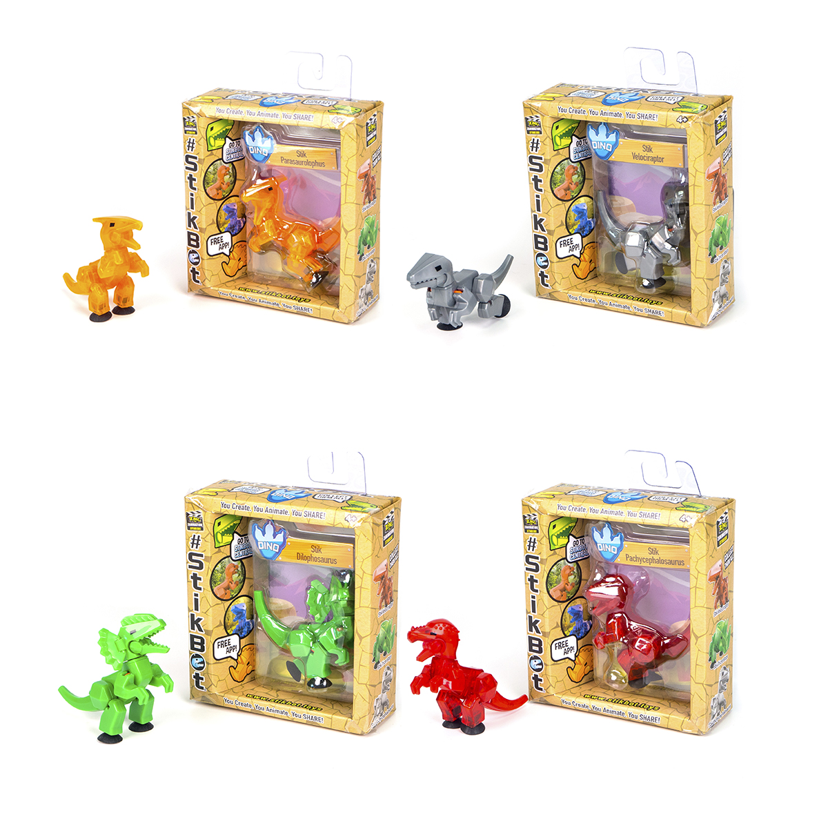 Фигурка Для Анимационного Творчества Stikbot Dino за 99.00 грн. Купить ...